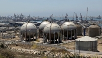 Silos de stockage du phosphate de Groupe OCP sur le port de Jorf Lasfar, au Maroc, en juillet 2026.