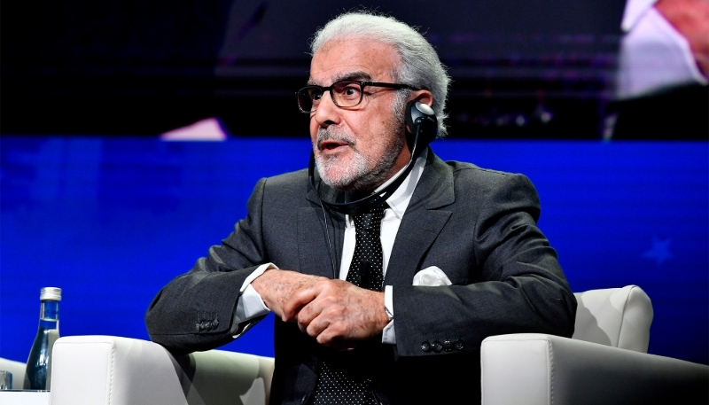 Le gouverneur de Bank al-Maghrib, Abdellatif Jouahri, à Marrakech, au Maroc, en octobre 2023.