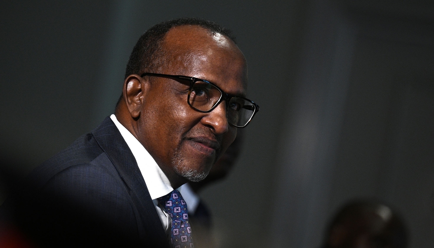 Aden Duale, alors ministre de la défense, à Washington, en février 2024.