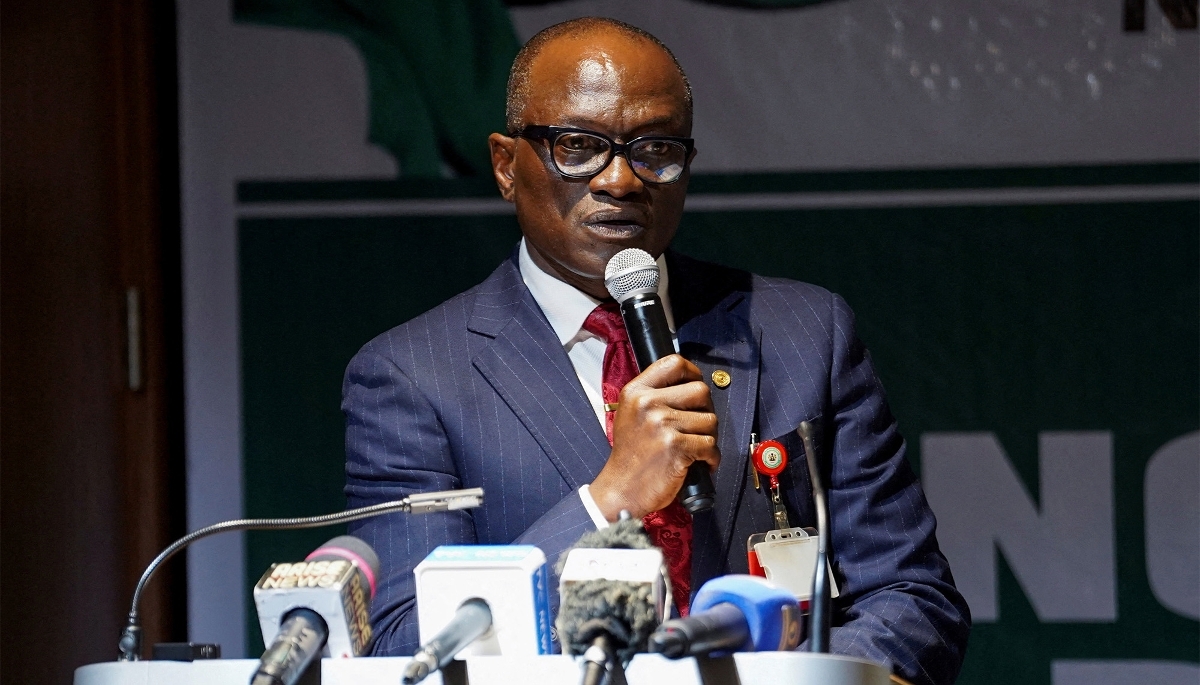 Adamu Laka, directeur du National Counter Terrorism Centre, à Abuja, le 24 novembre 2025.
