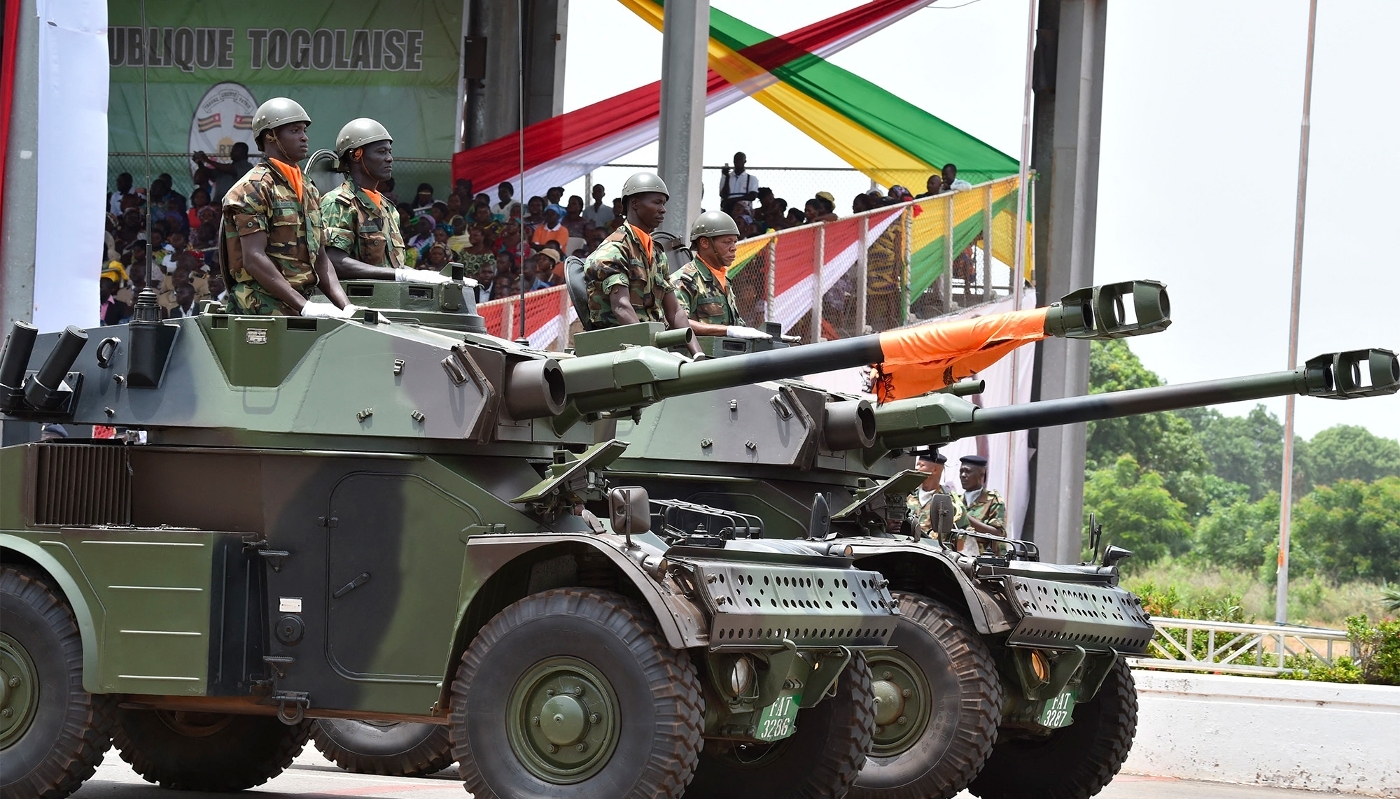 Des militaires togolais en avril 2015 à Lomé.