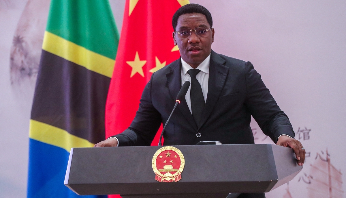 Le ministre tanzanien de l'information, de la culture, des arts et des sports, Paul Makonda, à Dar es-Salam, en Tanzanie, en mai 2026.