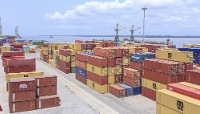 Le Port autonome de Douala, en mars 2025.