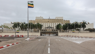 Le palais présidentiel gabonais, à Libreville, en septembre 2023.