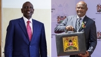 Le président kényan, William Ruto, et le ministre kényan du Trésor, John Mbadi.