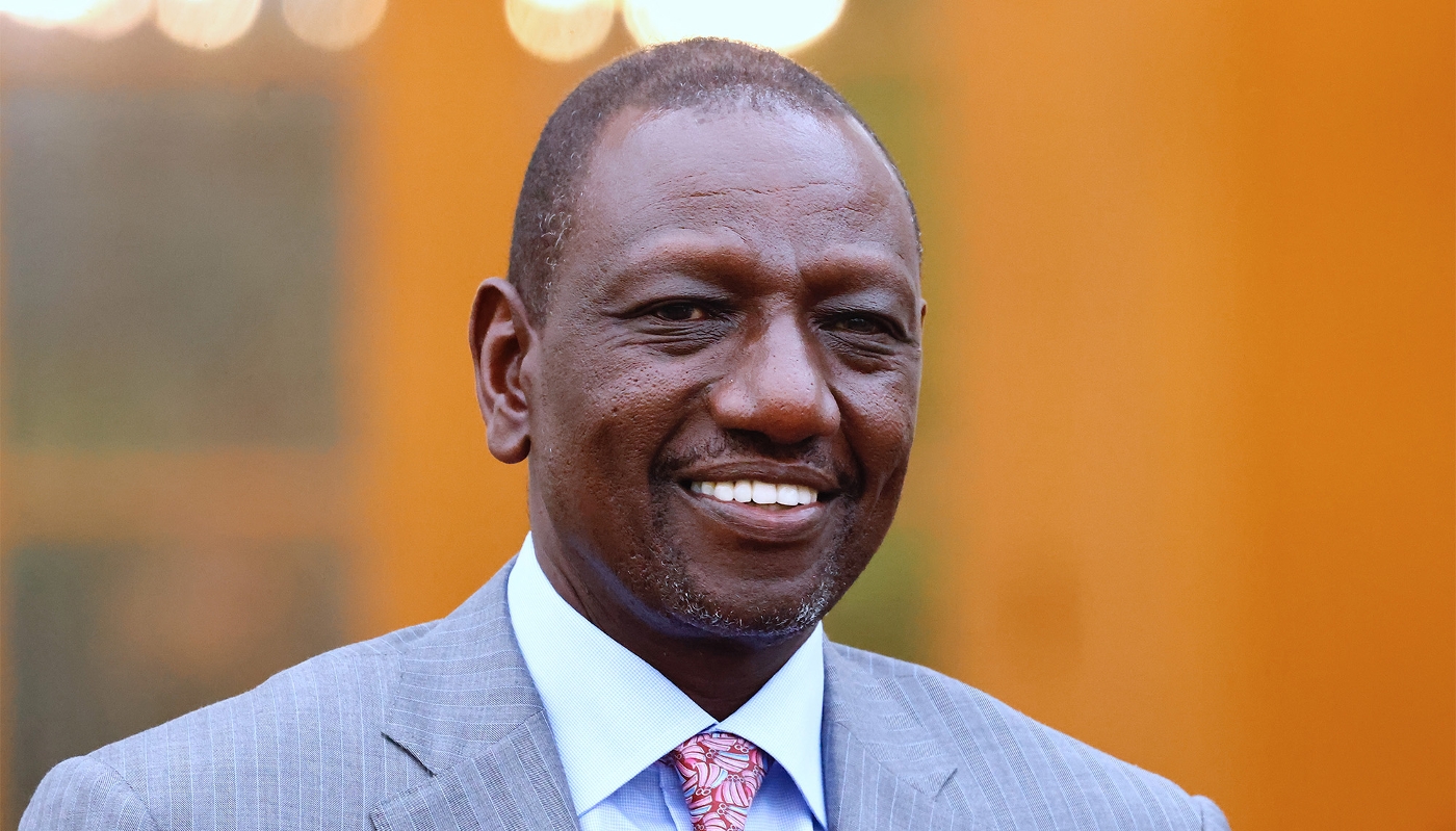 Le président kényan William Ruto à Berlin, en Allemagne, le 20 novembre 2023.