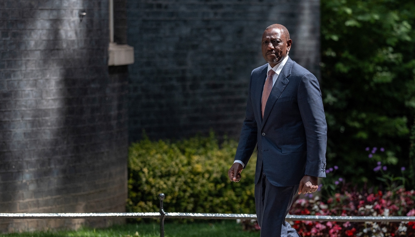 Le président kényan, William Ruto, le 1er juillet 2025, à Londres.