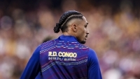 Le joueur Raphinha durant un match du FC Barcelone au Camp Nou, à Barcelone, en Espagne, le 29 novembre 2025.