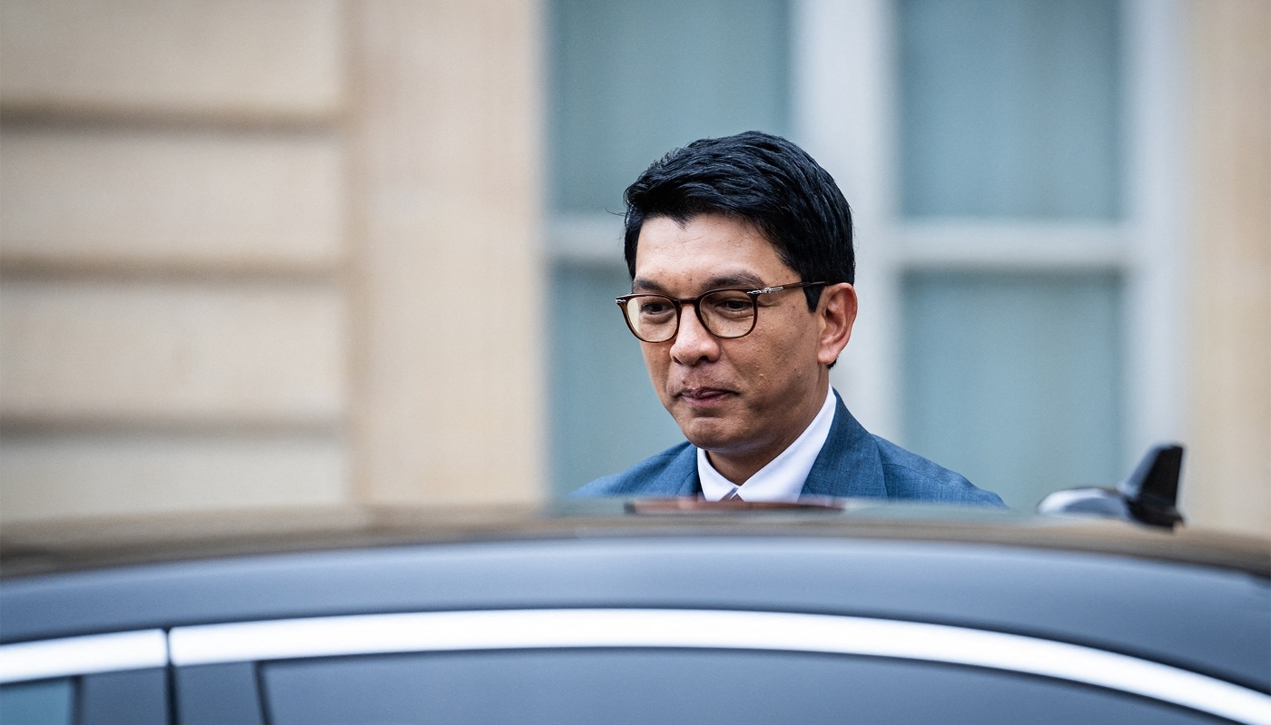 Le président malgache, Andry Rajoelina, en France, à Paris, en juillet 2024.