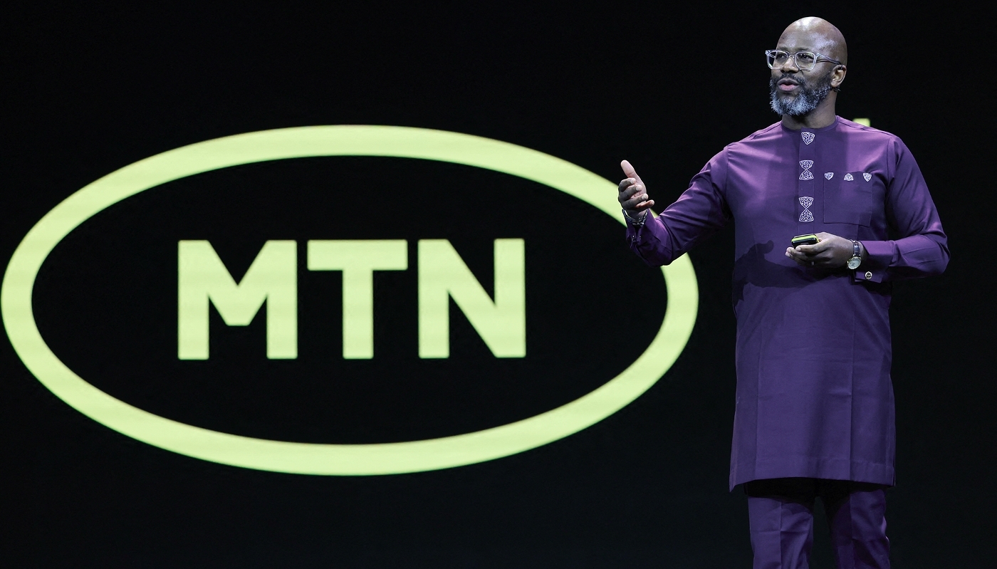 Ralph Mupita, PDG de MTN, à Barcelone, en Espagne, le 3 mars 2025.