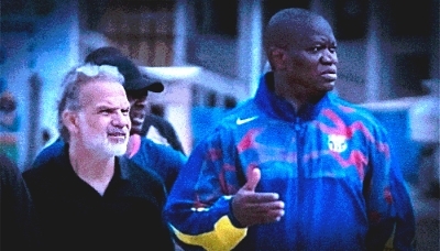 L'homme d'affaires libanais Khalil Rihan en compagnie du chef de l'État, Brice Clotaire Oligui Nguema, à Libreville.