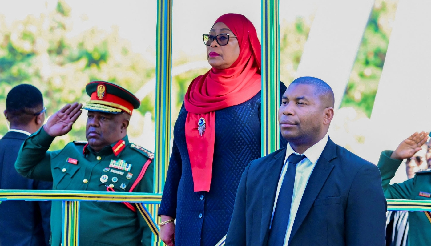 La présidente tanzanienne Samia Suluhu Hassan à Dodoma, le 25 juin 2025.