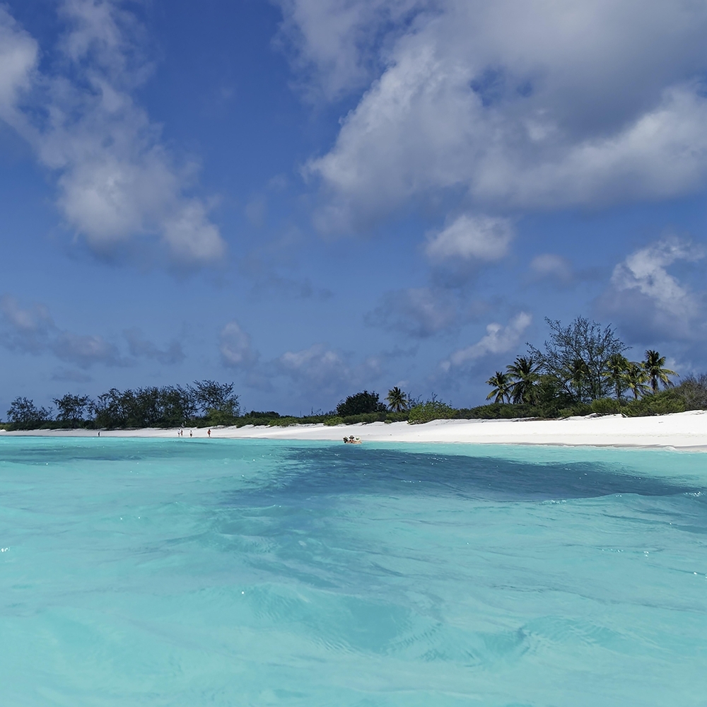 L'île d'Assomption, aux Seychelles, en 2023.