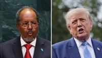 Le président somalien, Hassan Sheikh Mohamoud, et son homologue américain, Donald Trump.