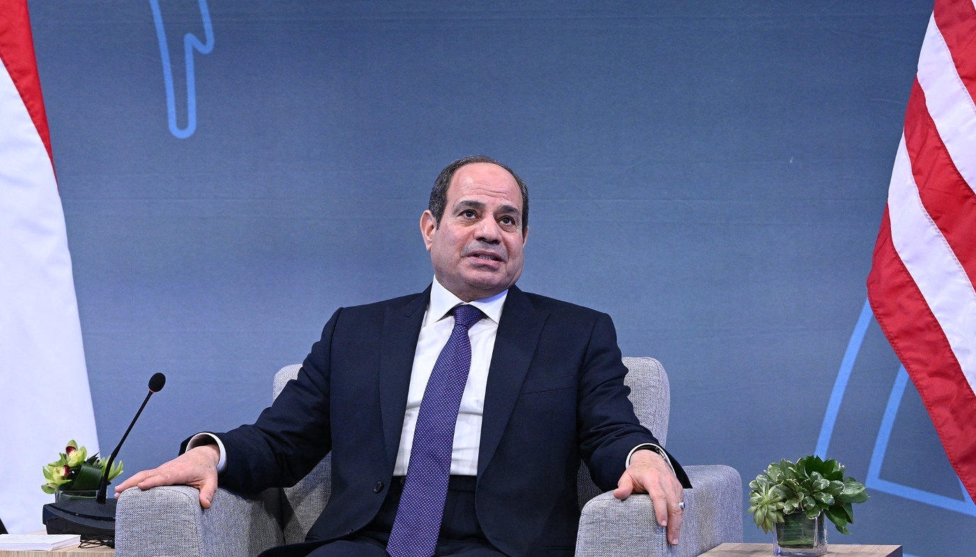 Abdel Fattah al-Sissi à Washington, le 14 décembre 2022.