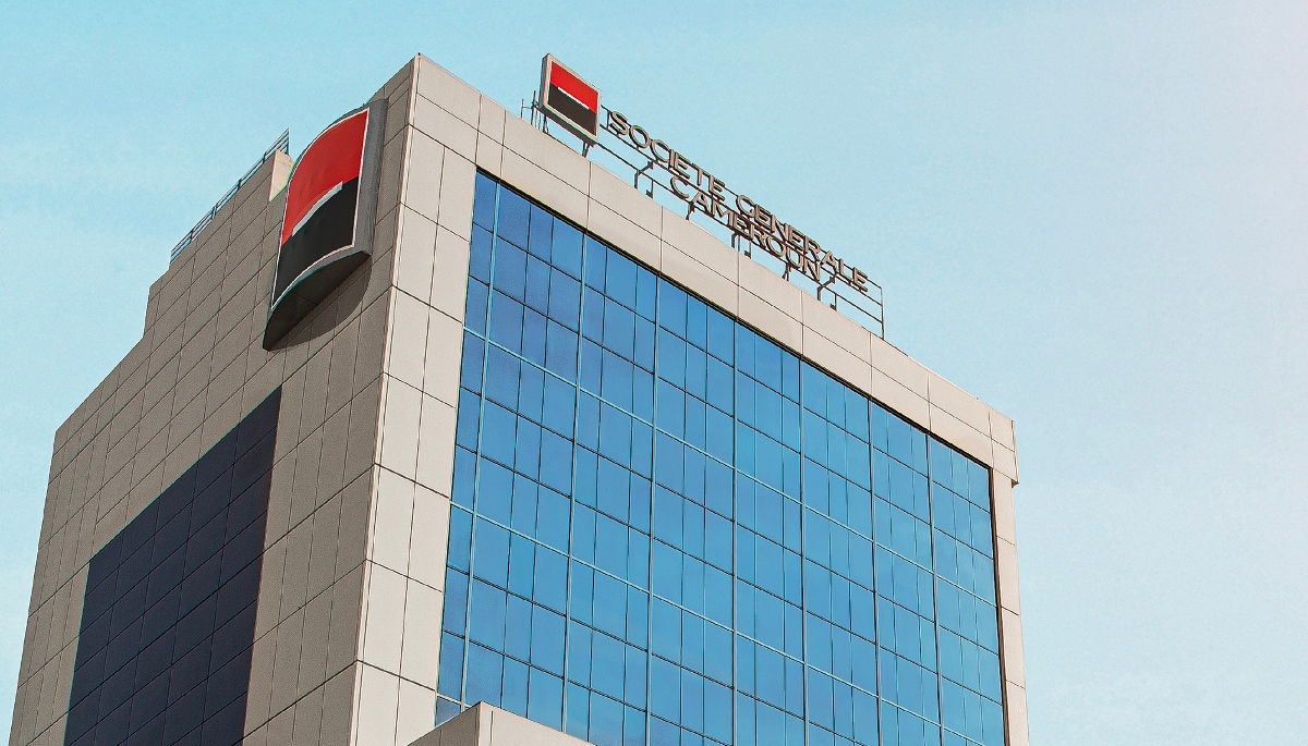 Le siège de la Société générale Cameroun, à Douala, en 2022.