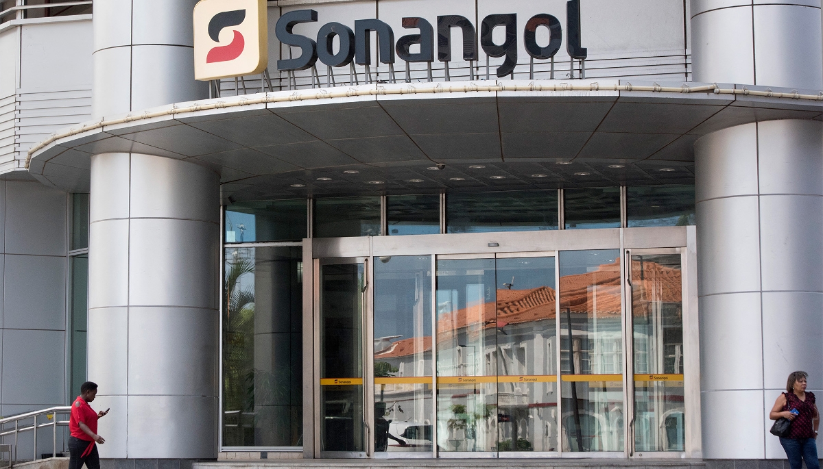 Le siège social de la compagnie pétrolière nationale angolaise Sonangol en 2018 à Luanda.