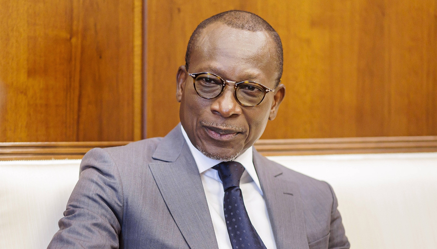 Le président béninois, Patrice Talon, à Cotonou, le 7 mars 2024.