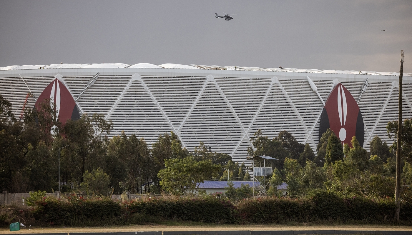 Le Talanta Stadium de Nairobi, le 31 janvier 2026.