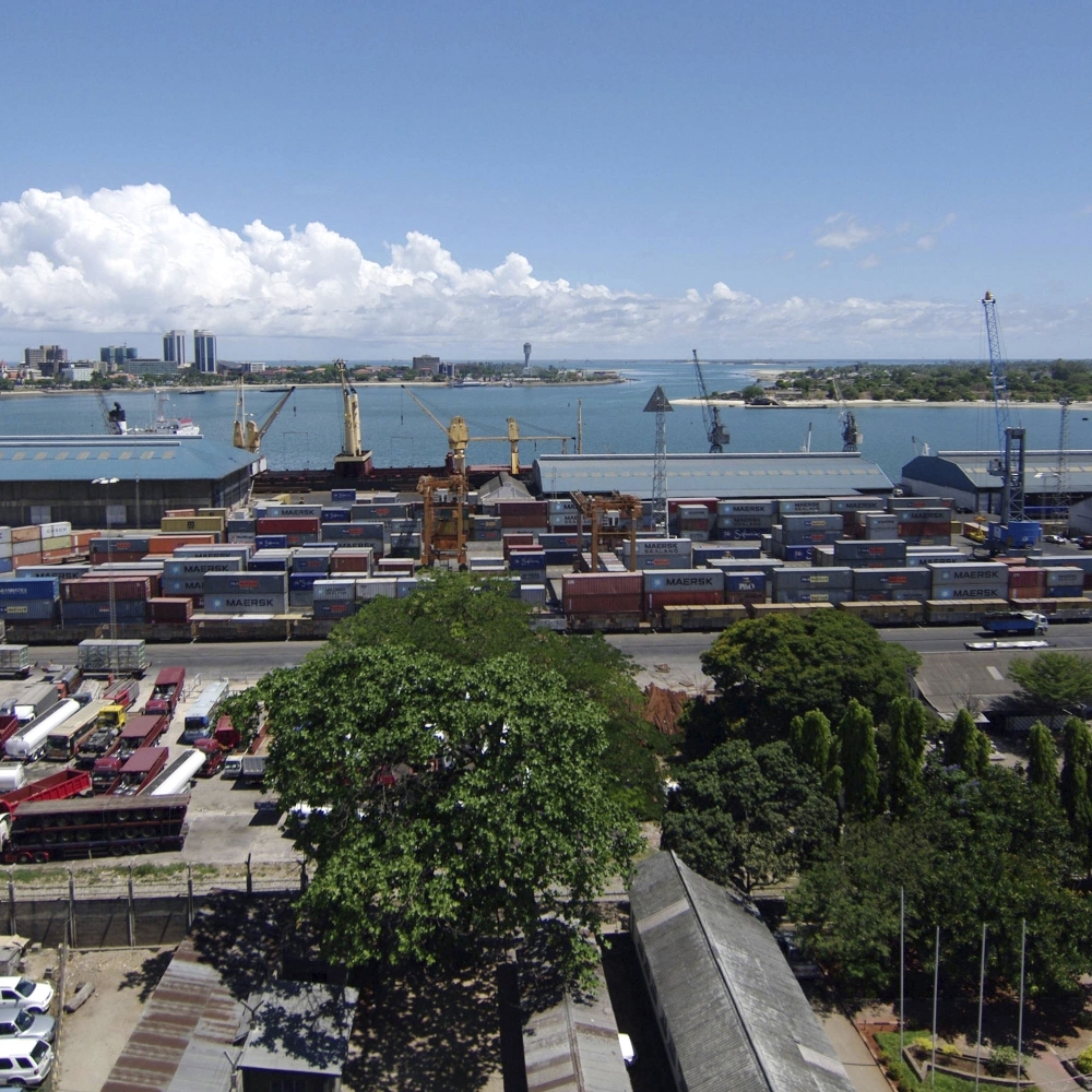 Le port de Dar es-Salaam, en 2009.