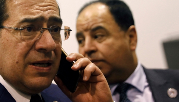 Le ministre du pétrole et des ressources minérales, Tarek el-Molla, à Charm el-Cheikh, le 8 décembre 2018.