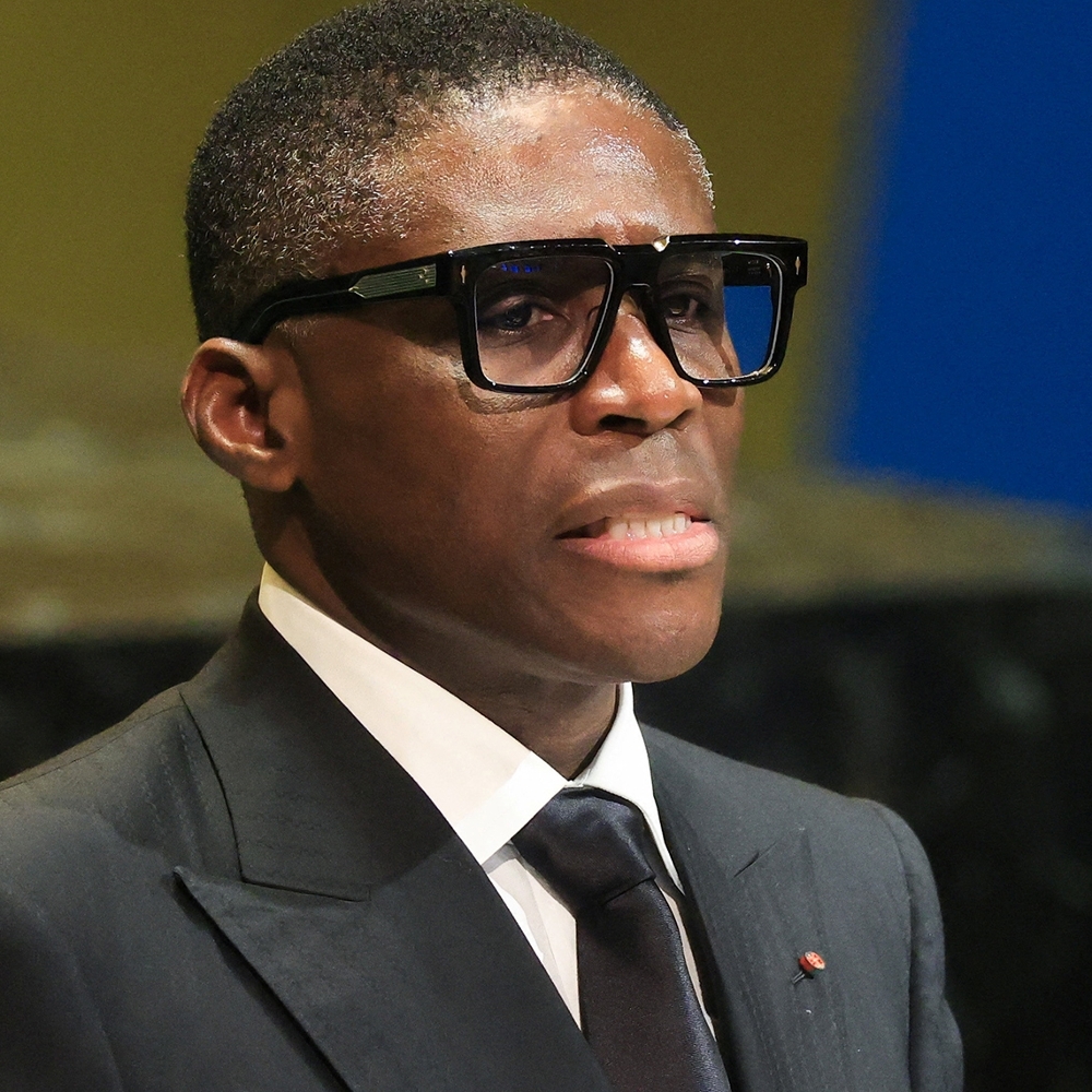 Le vice-président de la Guinée équatoriale, Teodoro Nguema Obiang Mangue, dit 'Teodorin, à New York, le 25 septembre 2025.