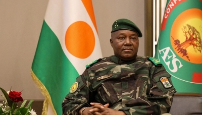Le leader de la junte, Abdourahamane Tiani, à Niamey, le 2 juin 2026.