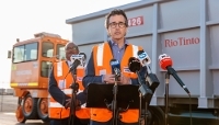 Simon Trott, directeur général de Rio Tinto, à Perth, en Australie, en 2023. 