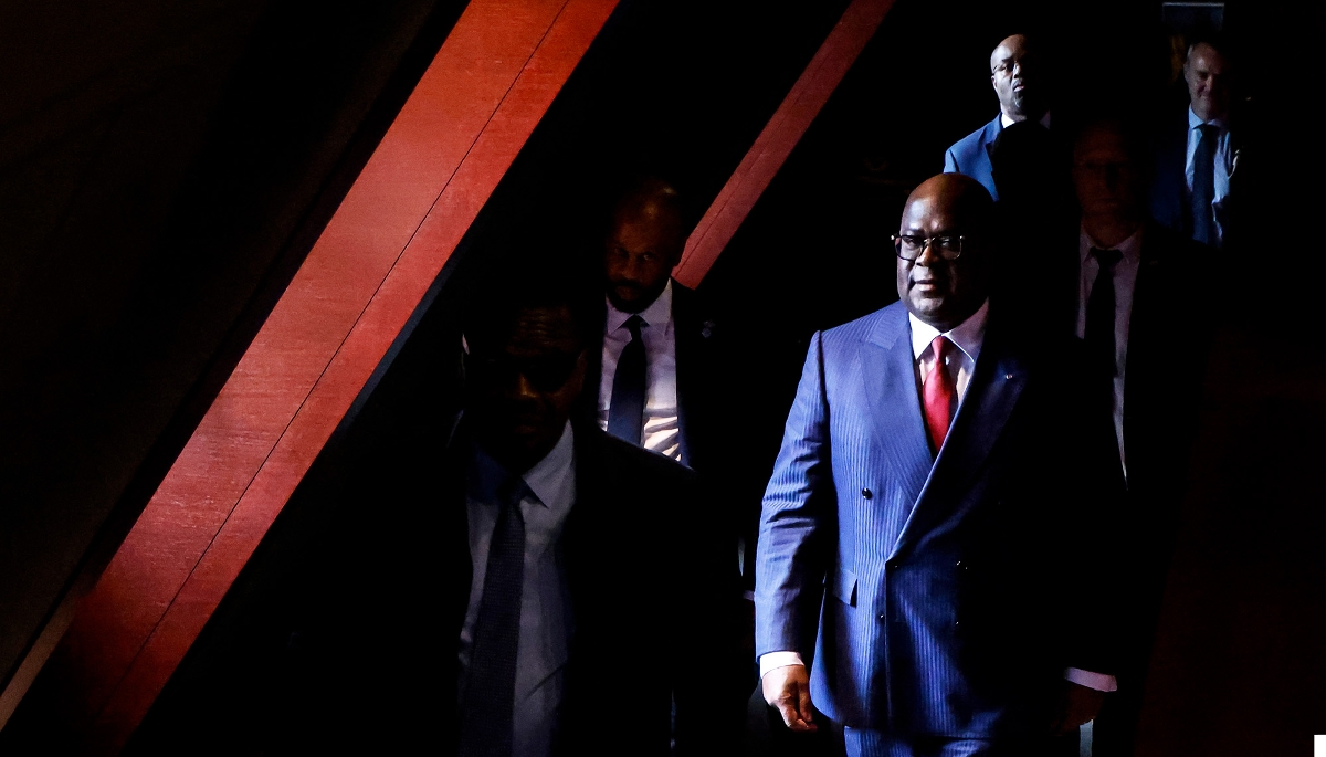 Le président congolais, Félix Tshisekedi, à Paris, en avril 2024.