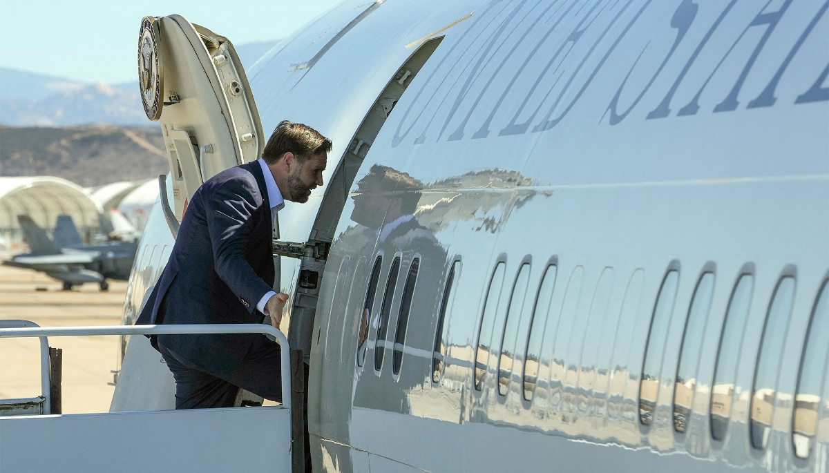 Le vice-président américain, JD Vance, à San Diego, en Californie, le 19 octobre 2025.

