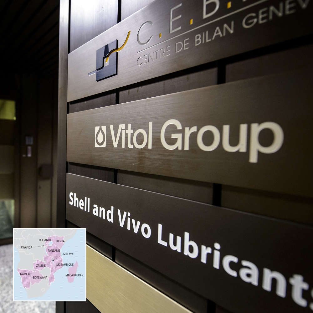 Le siège de Vitol, à Genève, en Suisse, en octobre 2026.