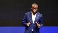 Le président béninois, Romuald Wadagni, à Cotonou, en mars 2026.
