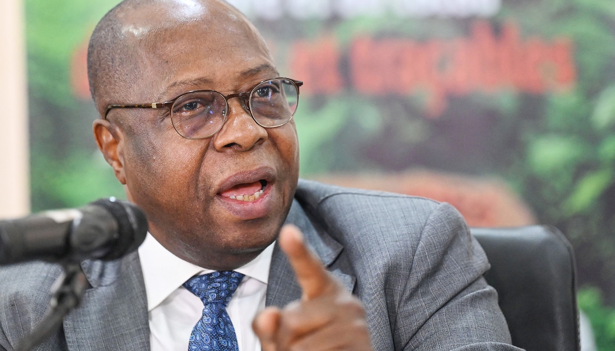 Yves Brahima Koné, directeur général du Conseil café-cacao, à Abidjan, le 2 avril 2024.