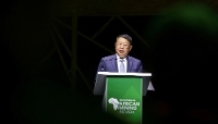Jinghe Chen, président et fondateur de Zijin Mining, lors de la conférence Mining Indaba, au Cap, en Afrique du Sud, le 6 février 2023.