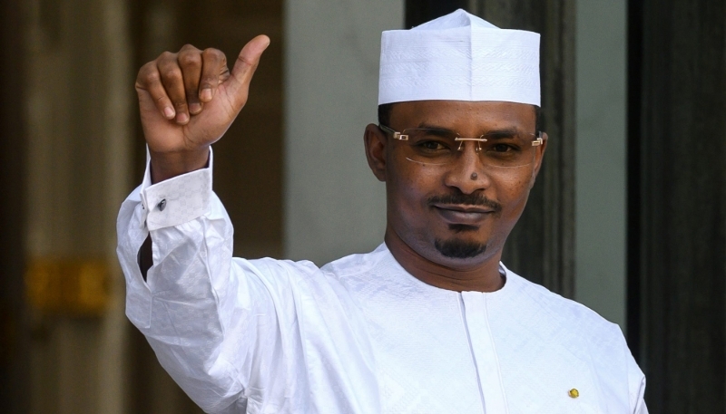 Le président de la transition tchadienne, Mahamat Idriss Déby.