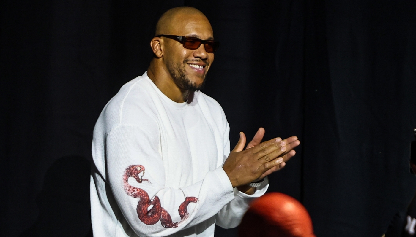 Le combattant de MMA Cyril Gane, à Paris, le 4 septembre 2026.