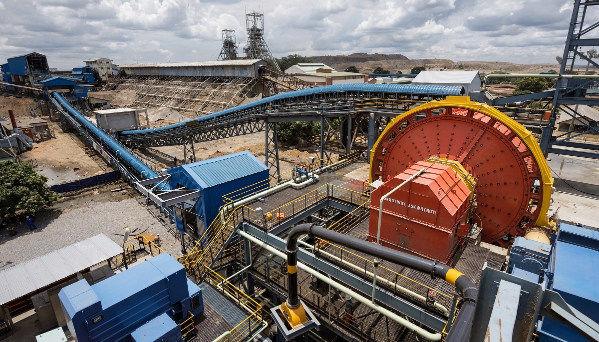 La mine de cuivre de Kansanshi, dans la région zambienne de la Province-Orientale, en novembre 2012.