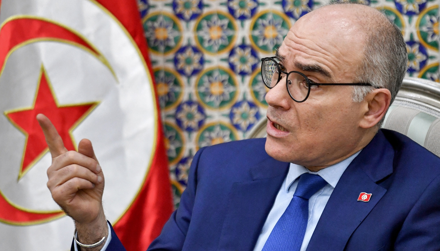 Le ministre tunisien des affaires étrangères, Nabil Ammar, à Tunis, en février 2023.