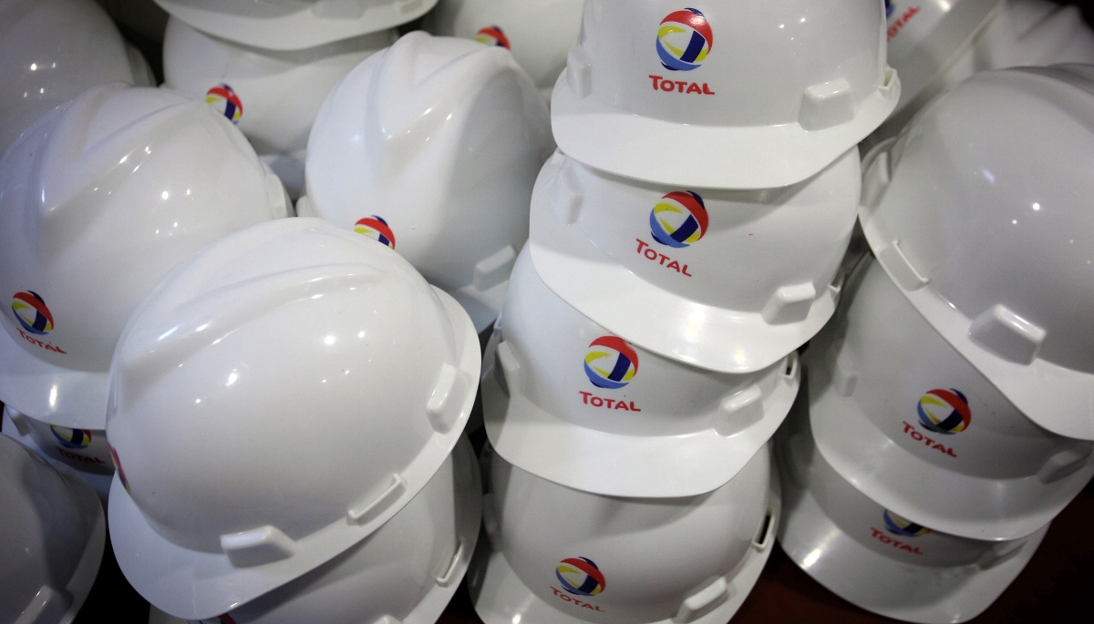 Sur une plateforme pétrolière d'Akpo, au large de Port Harcourt, au Nigeria, en 2009.