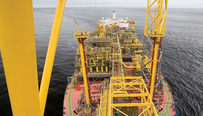 FPSO d'ExxonMobil au large du Nigeria.