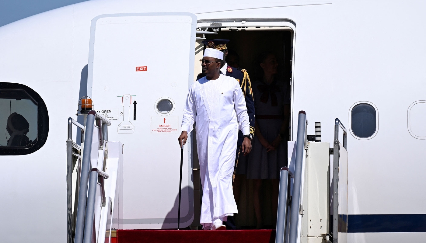 Le président tchadien Mahamat Idriss Déby. Le 2 septembre 2024.