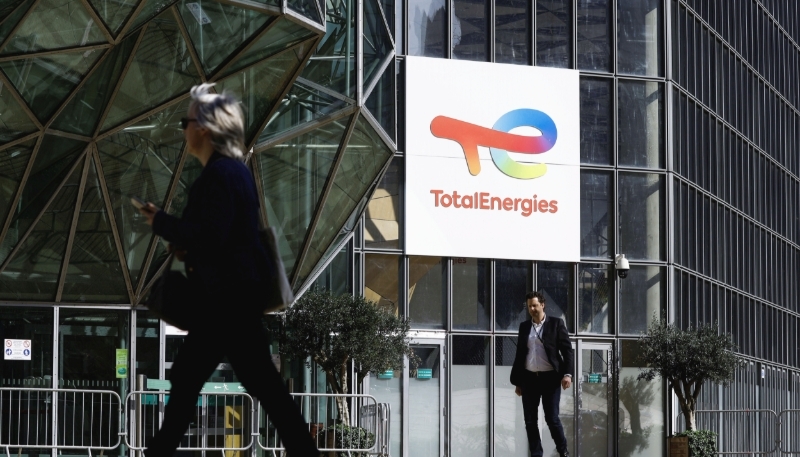 Siège de TotalEnergies dans le quartier de La Défense, à Paris, en 2022.