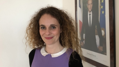 La conseillère spéciale du président, Constance Bensussan.