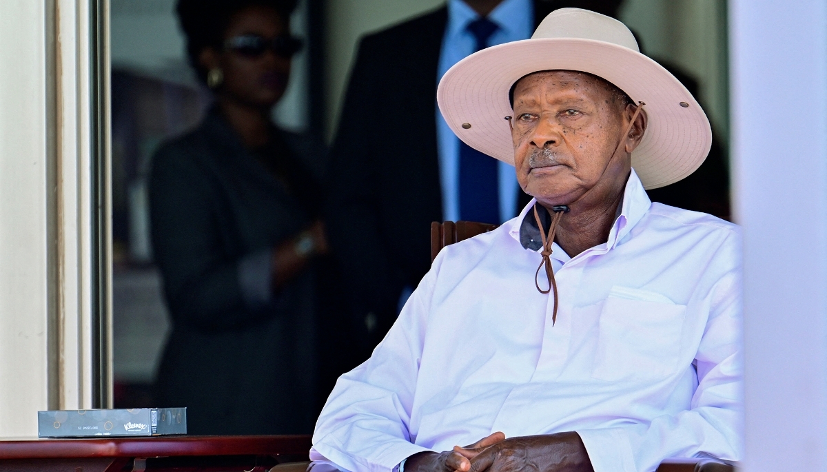 Le président ougandais Yoweri Museveni, à Entebbe, en Ouganda, le 4 septembre 2026. 