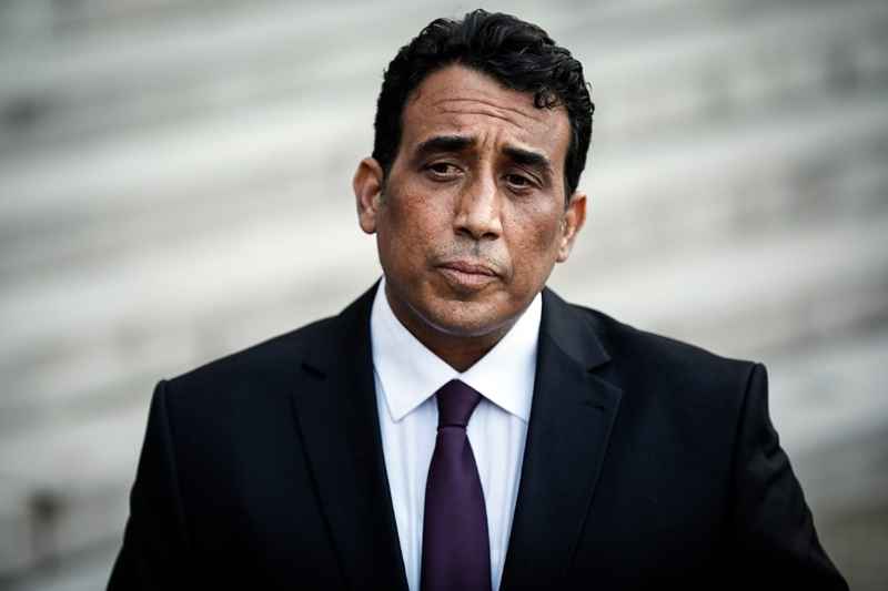 Le président du Conseil présidentiel libyen Mohamed el-Menfi.