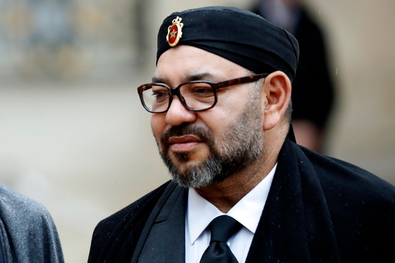 Le roi du Maroc Mohammed VI.