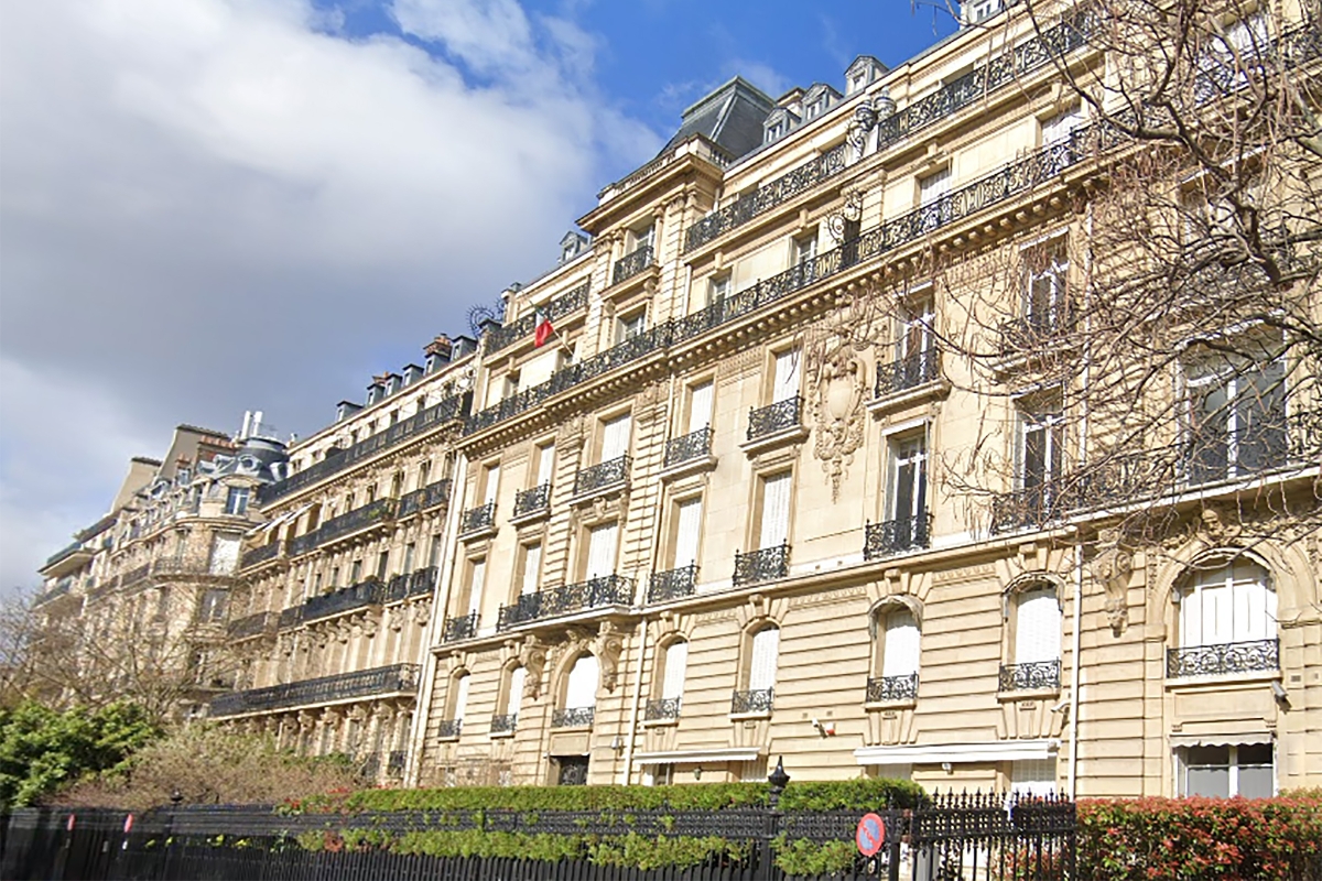 L'immeuble du 42 avenue Foch, à Paris, est sous le coup d'une ordonnance de saisie à laquelle s'oppose la Guinée équatoriale.