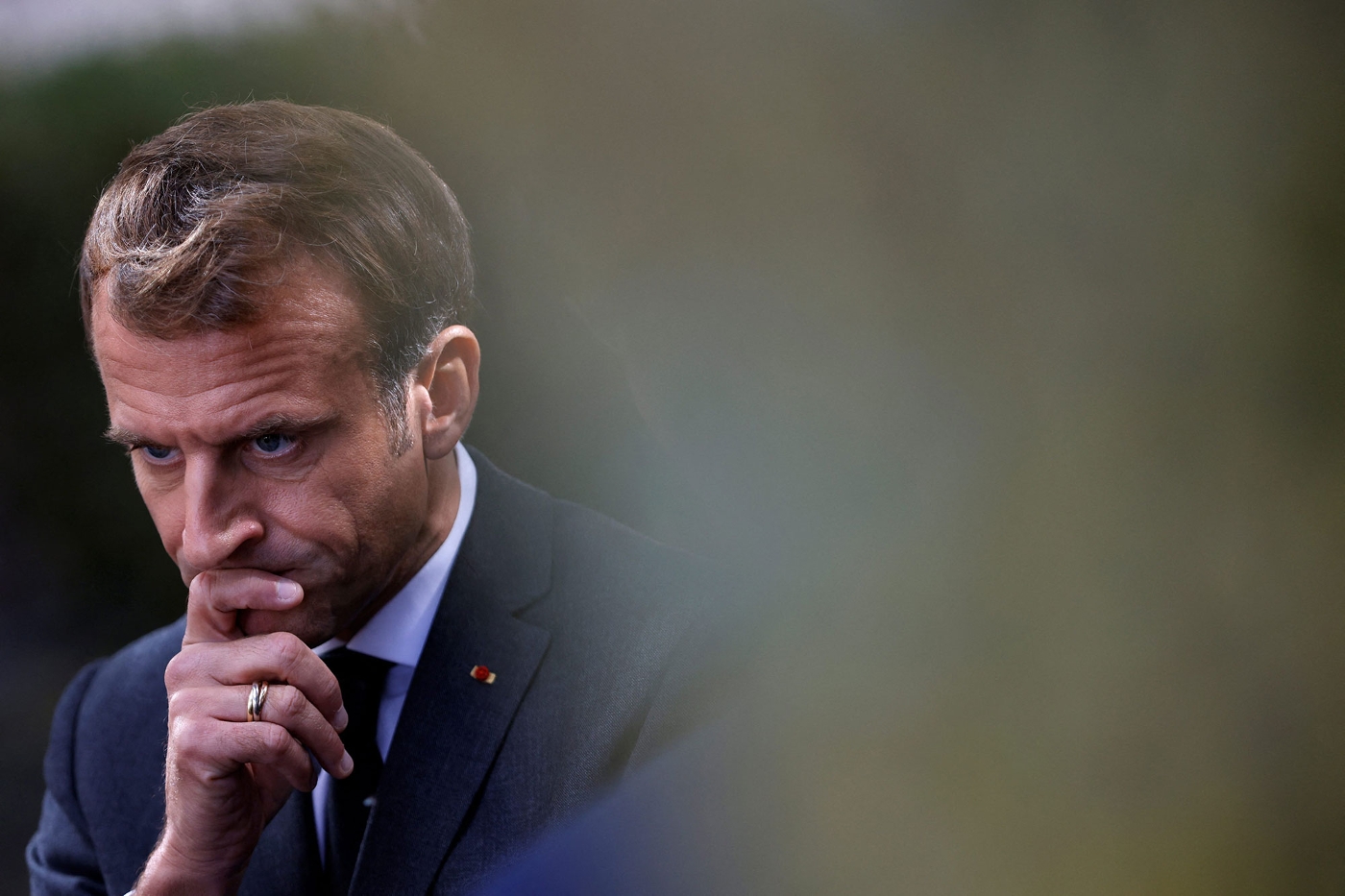 Le président français Emmanuel Macron.