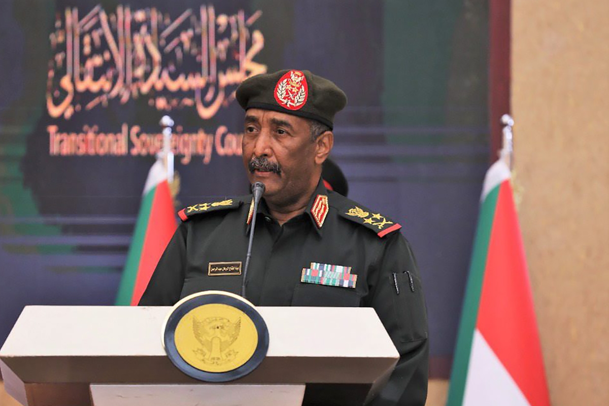 Le général soudanais Abdel Fattah al-Burhan.