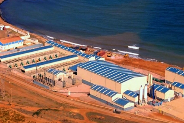 La centrale de dessalement de Tenès.